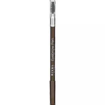 Карандаш для бровей 02 - коричневый RIVAL DE LOOP, 1 шт.