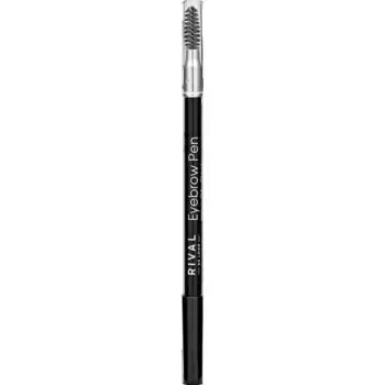 Карандаш для бровей 04 - черный RIVAL DE LOOP, 1 шт.