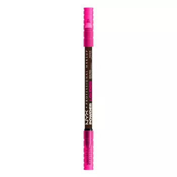 Карандаш для бровей 08 темно-коричневый, 1,15 г Nyx Professional Makeup Powder louder, цвет 08 deep brown