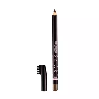 Карандаш для бровей 24Ore Brow Deborah Milano, цвет dark brown