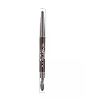 Карандаш для бровей essence wow what a brow pen waterproof, Nr. 04 - Black-Brown, 0.2g