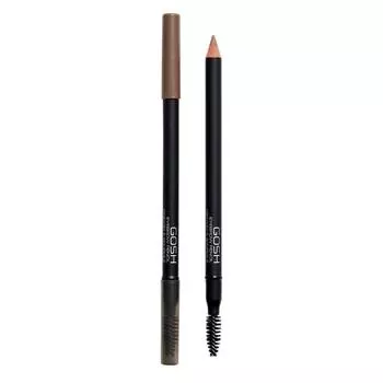 Карандаш для бровей eyebrow pencil Gosh, цвет grey brown, вес 1.2 гр.