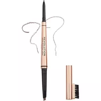 Карандаш для бровей London Balayage Brow 0,38G Коричневый, Makeup Revolution