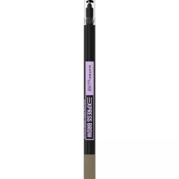Карандаш для бровей Maybelline Express Brow Ultra Slim Defining Natural, более объемный, 01, светлый, 1 шт., Maybelline New York
