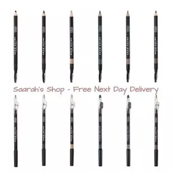 Карандаш для бровей Mua Brow Define с точилкой и кисточкой — все оттенки — веганский, Mua Make Up Academy