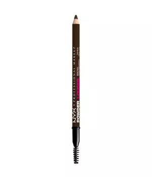 Карандаш для бровей NYX Professional Makeup Powder Louder Brow Pencil, Nr. 08 - Deep Brown, 1g