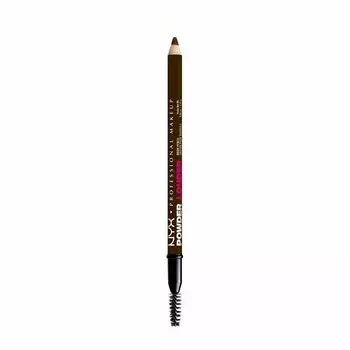 Карандаш для бровей powder louder brow pencil Nyx Professional Makeup, цвет ash brown, вес 1.15 гр.
