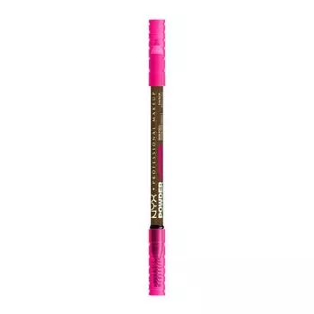 Карандаш для бровей Powder louder NYX Professional Makeup, цвет soft brown, 1,15 гр
