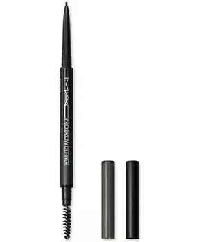 Карандаш для бровей Pro Brow Definer, кончик 1 мм Mac, цвет Onyx