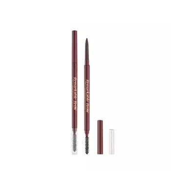 Карандаш для бровей remarkable brow pencil Zoeva, цвет dark brown, вес 0.09 гр.