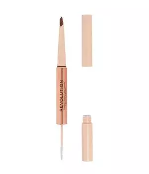 Карандаш для бровей REVOLUTION Fluffy Brow Filter Duo, Medium Brown, 1 ml