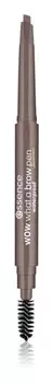 Карандаш для бровей с кисточкой Essence WOW What a Brow, оттенок 01 Light Brown 0,2 г