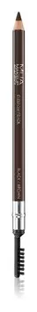 Карандаш для бровей с кисточкой MUA Makeup Academy Eyebrow Pencil, оттенок Dark Brown