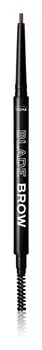 Карандаш для бровей с кисточкой Revolution Relove Blade Brow, оттенок Dark Brown 0,1 г