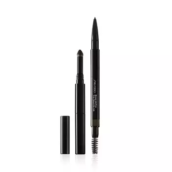 Карандаш для бровей тройного действия brow inktrio Shiseido, цвет 04 juodmedio, вес 0.06 гр.