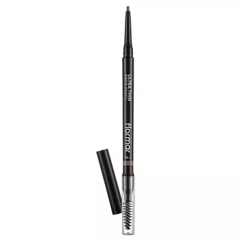 Карандаш для бровей Ultra Thin Brow Lpiz de Cejas con Cepillo Flormar, 02