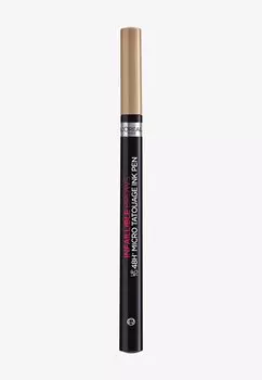 Карандаш для бровей UNBELIEVA BROW MICRO TATOUAGE L'Oreal, цвет 104 chatain