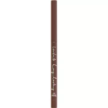 Карандаш для глаз Long Lasting Gel Lpiz de Ojos Lovely Makeup, 02