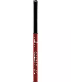 Карандаш для губ 20 Rich Mahogany, 0,25 г Essence, Draw The Line, коричневый