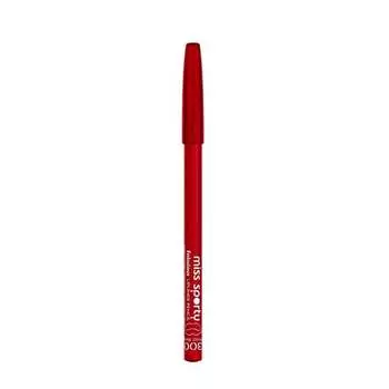Карандаш для губ 300 Vivid Red, 4 мл Miss Sporty, Fabulous Lipliner, красный