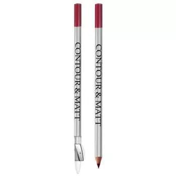 Карандаш для губ CONTOUR & MATT №10 Фиолетовый, Revers, красный
