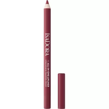 Карандаш для губ Isadora All-in-One Lipliner, 8 Rosewood / 1,2 g