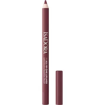 Карандаш для губ Isadora All-in-One Lipliner, 9 Mocha Mauve / 1,2 g