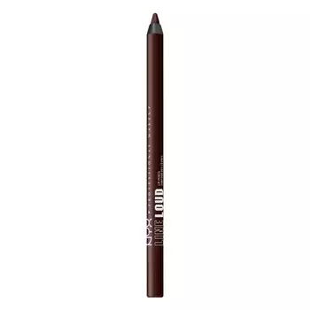 Карандаш для губ line loud vegan longwear lip liner Nyx Professional Makeup, цвет no wine-ing, вес 1.2 гр.