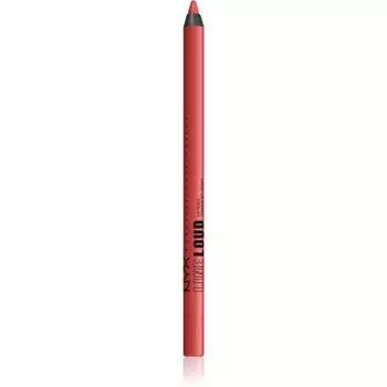 Карандаш для губ NYX Professional Makeup Line Loud Vegan с матовым финишем, оттенок 11 — Rebel Red 1,2 г