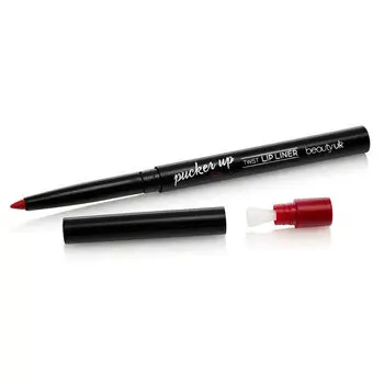 Карандаш для губ Pucker Up Delineador Labial Beautyuk, цвет no.8 code red