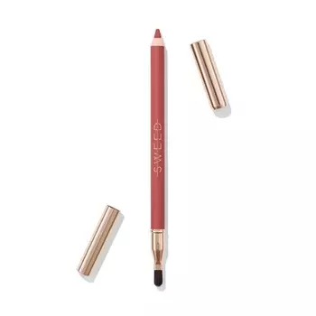 Карандаш для губ с насыщенным цветом, не размазывается и не растекается, семена жожоба Sweed
