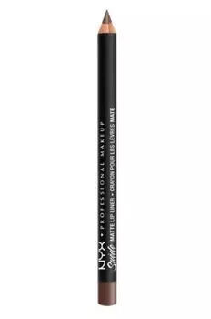 Карандаш для губ suede matte lip liner Nyx Professional Makeup, цвет 21_brooklyn thorn, количество 1 шт.