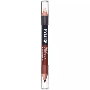 Карандаш для контура бровей Duo No.20 Средне-коричневый, Eylure