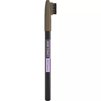 Карандаш для коррекции бровей Express 04 – Средне-коричневый Maybelline New York, 1 шт.