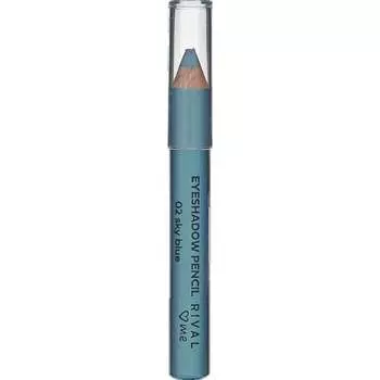 Карандаш для век 02 небесно-голубой RIVAL loves me, 1 шт.