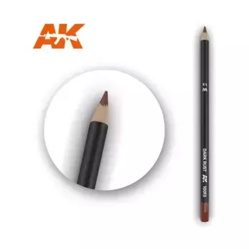 Карандаш для выветривания темной ржавчины, Weathering Pencils (AK-Interactive)
