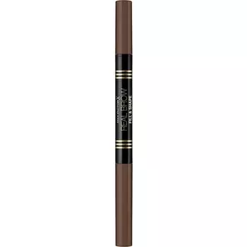 Карандаш для заполнения и формы бровей Real, нежно-коричневый, 0,66 мл, Max Factor
