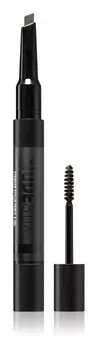 Карандаш и гель для бровей Nudestix Stylus, оттенок Ash Brown
