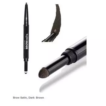 Карандаш и пудра для бровей Maybelline Brow Satin Duo, Maybelline New York