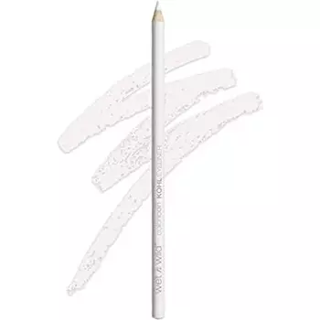 Карандаш-подводка для глаз Wet 'n' Wild Color Icon Kohl Интенсивный гиперпигментированный эффект Мягкая кремовая текстура Простая в использовании формула You're Always White