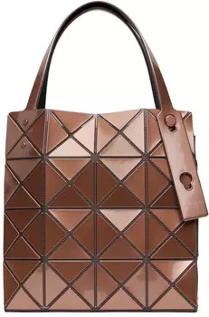 Карат Большая Сумка BAO BAO ISSEY MIYAKE, коричневый