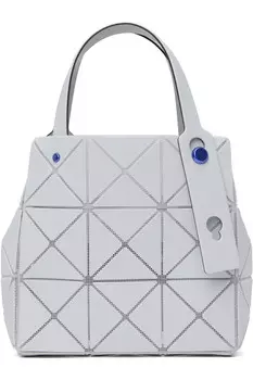 Карат маленькая сумка-тоут Bao Bao Issey Miyake, серый