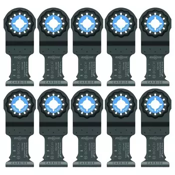 Карбидные осциллирующие лезвия Bosch Starlock OSL114C-10, 10 шт