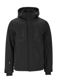 Карбоновая лыжная куртка с водным столбом 15 000 мм WHISTLER, черный