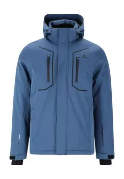 Карбоновая лыжная куртка с водоотталкивающей мембраной WHISTLER, цвет Ensign Blue