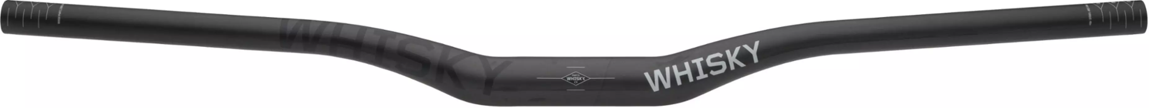Карбоновый руль №9, 31,8 со штоком Whisky Parts Co., черный