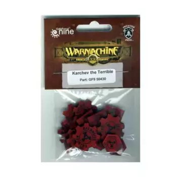 Карчев Грозный, Warmachine - Warcaster Token Sets - Khador (Gale Force Nine)