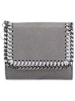 Кардхолдер Falabella с клапаном STELLA MCCARTNEY, серый