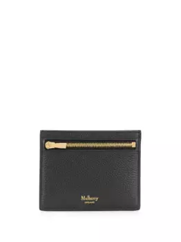 Кардхолдер на молнии Mulberry, черный