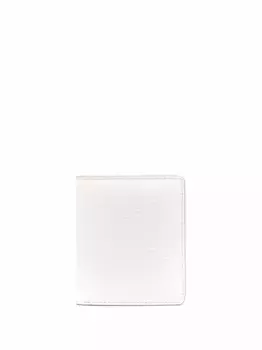 Кардхолдер с декоративной строчкой MAISON MARGIELA, белый